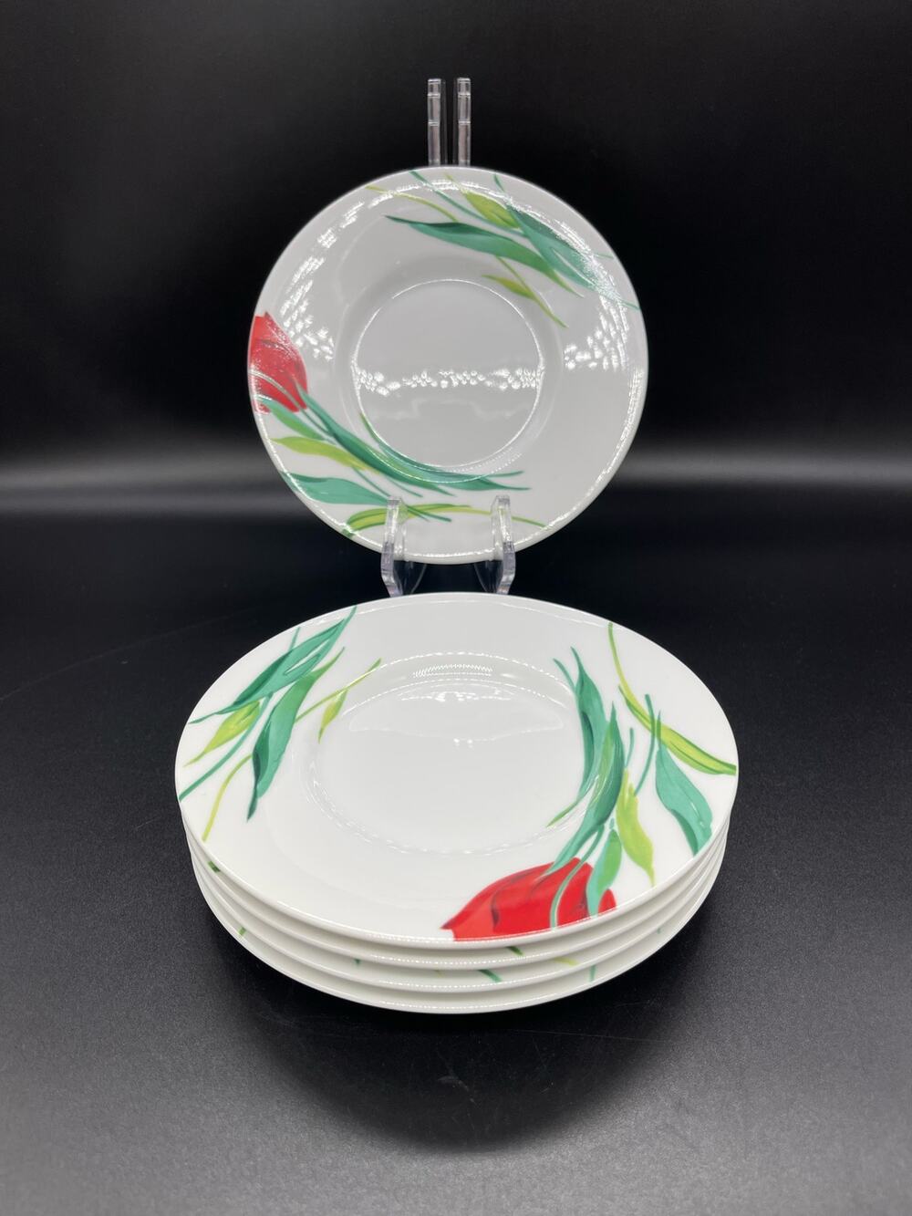 Studio Nova Flourish YO228 Set of 5 Bread / Dessert Plates 6"
